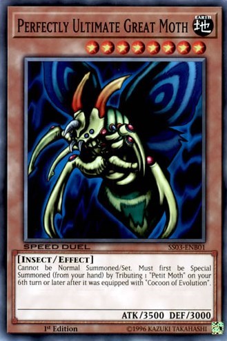 Perfectly Ultimate Great Moth (SS03-ENB01) [Speed Duel Decks: Ultimate Predators]