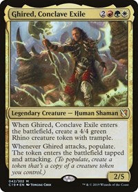 Ghired, Conclave Exile (42) [Commander 2019]