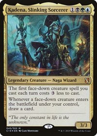 Kadena, Slinking Sorcerer (45) [Commander 2019]