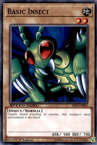 Basic Insect (SS03-ENB04) [Speed Duel Decks: Ultimate Predators]