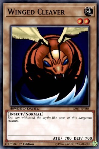 Winged Cleaver (SS03-ENB05) [Speed Duel Decks: Ultimate Predators]