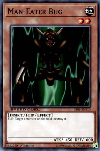 Man-Eater Bug (SS03-ENB10) [Speed Duel Decks: Ultimate Predators]