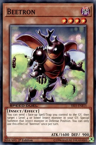 Beetron (SS03-ENB15) [Speed Duel Decks: Ultimate Predators]