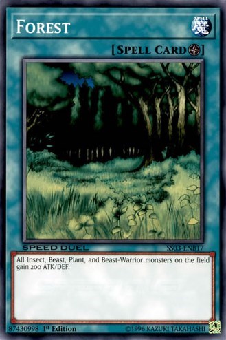 Forest (SS03-ENB17) [Speed Duel Decks: Ultimate Predators]
