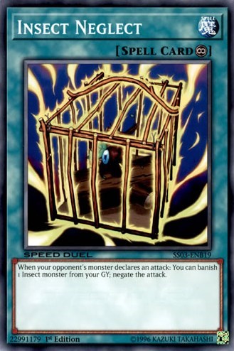 Insect Neglect (SS03-ENB19) [Speed Duel Decks: Ultimate Predators]