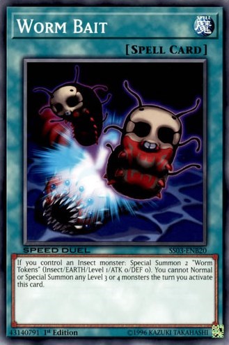 Worm Bait (SS03-ENB20) [Speed Duel Decks: Ultimate Predators]
