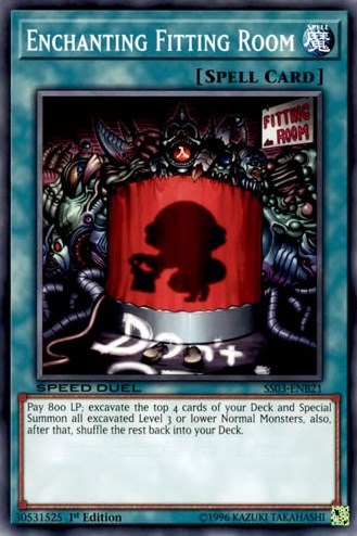 Enchanting Fitting Room (SS03-ENB21) [Speed Duel Decks: Ultimate Predators]