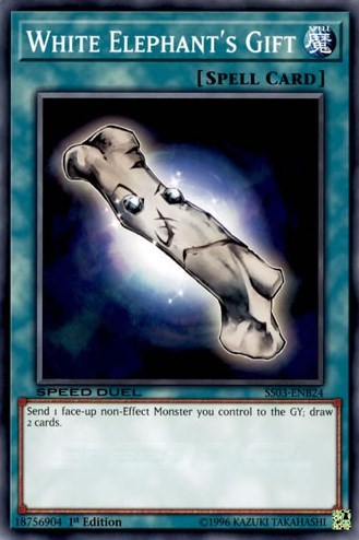 White Elephant's Gift (B) (SS03-ENB24) [Speed Duel Decks: Ultimate Predators]