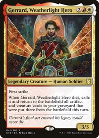 Gerrard, Weatherlight Hero (41) [Commander 2019]