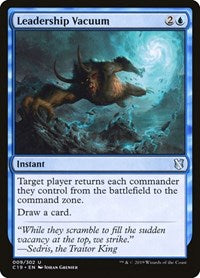 Leadership Vacuum (9) [Commander 2019]