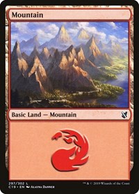 Mountain (297) (297) [Commander 2019]