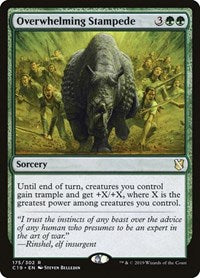 Overwhelming Stampede (175) [Commander 2019]