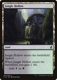 Jungle Hollow (254) [Commander 2019]