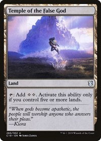 Temple of the False God (280) [Commander 2019]
