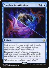 Sudden Substitution (11) [Commander 2019]