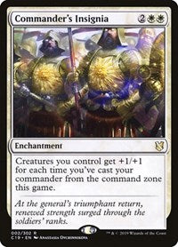 Commander's Insignia (2) [Commander 2019]