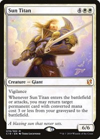 Sun Titan (76) [Commander 2019]