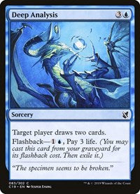 Deep Analysis (83) [Commander 2019]
