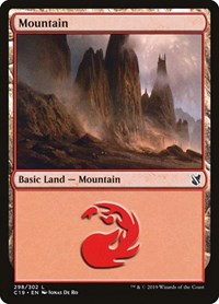 Mountain (298) (298) [Commander 2019]