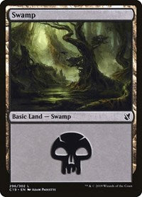 Swamp (296) (296) [Commander 2019]