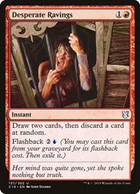 Desperate Ravings (137) [Commander 2019]