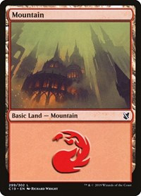 Mountain (299) (299) [Commander 2019]