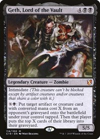 Geth, Lord of the Vault (114) [Commander 2019]
