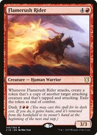 Flamerush Rider (143) [Commander 2019]