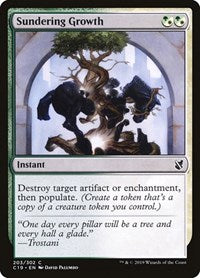 Sundering Growth (203) [Commander 2019]