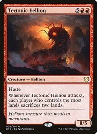 Tectonic Hellion (29) [Commander 2019]