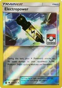 Electropower - 172a/214 (Pokemon League) (172a/214) [League & Championship Cards]
