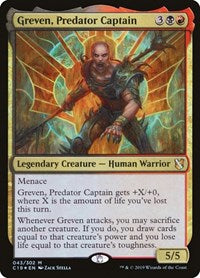 Greven, Predator Captain (43) [Commander 2019]