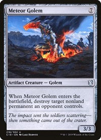 Meteor Golem (218) [Commander 2019]