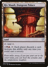 Rix Maadi, Dungeon Palace (269) [Commander 2019]