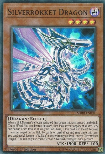 Silverrokket Dragon (SDRR-EN001) [Structure Deck: Rokket Revolt]