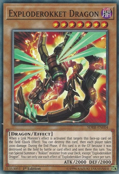 Exploderokket Dragon (SDRR-EN004) [Structure Deck: Rokket Revolt]