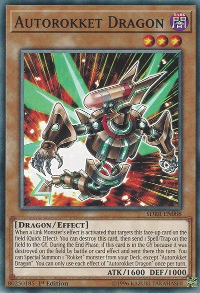 Autorokket Dragon (SDRR-EN008) [Structure Deck: Rokket Revolt]