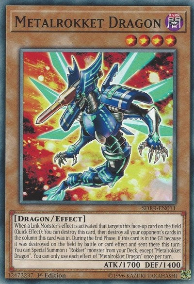 Metalrokket Dragon (SDRR-EN011) [Structure Deck: Rokket Revolt]