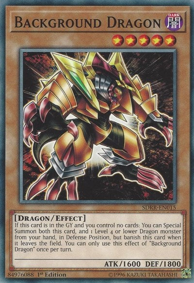 Background Dragon (SDRR-EN015) [Structure Deck: Rokket Revolt]