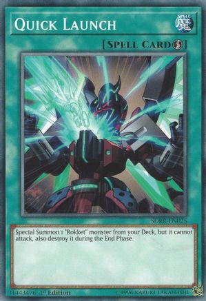 Quick Launch (SDRR-EN025) - Structure Deck: Rokket Revolt 1st Edition