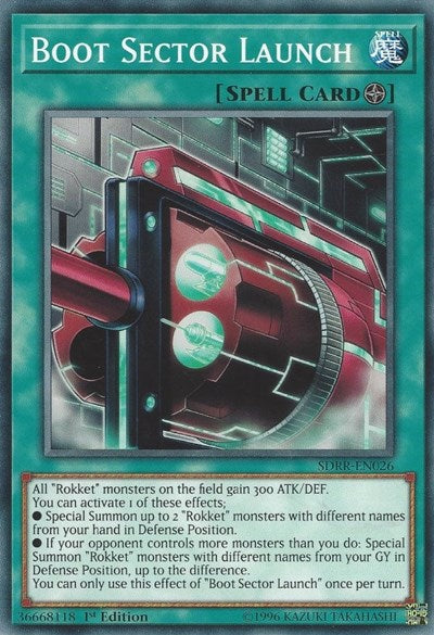 Boot Sector Launch (SDRR-EN026) [Structure Deck: Rokket Revolt]