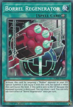 Borrel Regenerator (SDRR-EN027) - Structure Deck: Rokket Revolt 1st Edition