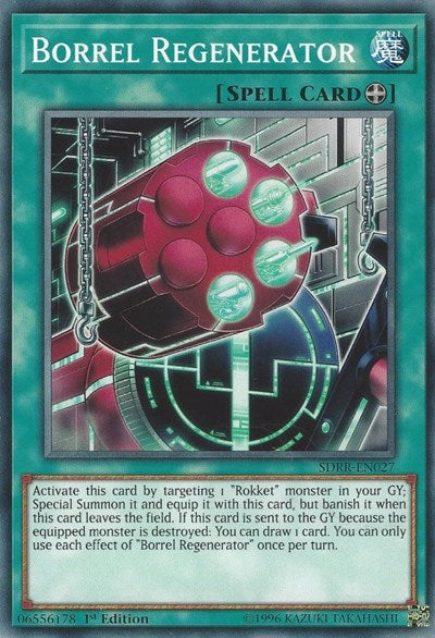 Borrel Regenerator (SDRR-EN027) [Structure Deck: Rokket Revolt]