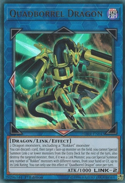 Quadborrel Dragon (SDRR-EN043) [Structure Deck: Rokket Revolt]