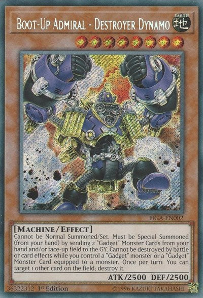 Boot-Up Admiral - Destroyer Dynamo (FIGA-EN002) [Fists of the Gadgets]