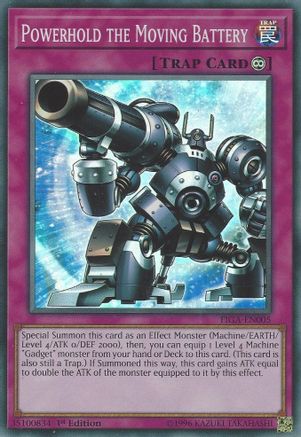 Powerhold the Moving Battery (FIGA-EN005) - Fists of the Gadgets 1st Edition