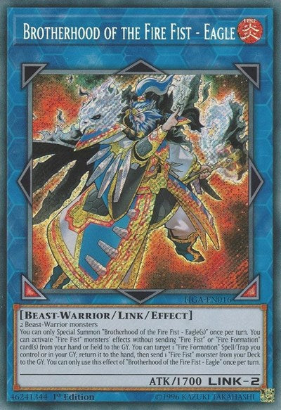 Brotherhood of the Fire Fist - Eagle (FIGA-EN016) [Fists of the Gadgets]