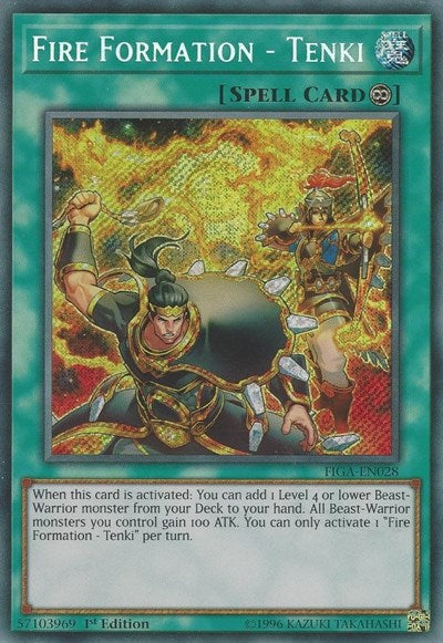 Fire Formation - Tenki (FIGA-EN028) [Fists of the Gadgets]