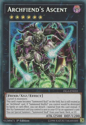 Archfiend's Ascent (FIGA-EN033) - Fists of the Gadgets 1st Edition