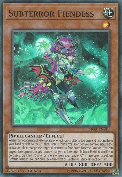 Subterror Fiendess (FIGA-EN048) [Fists of the Gadgets]